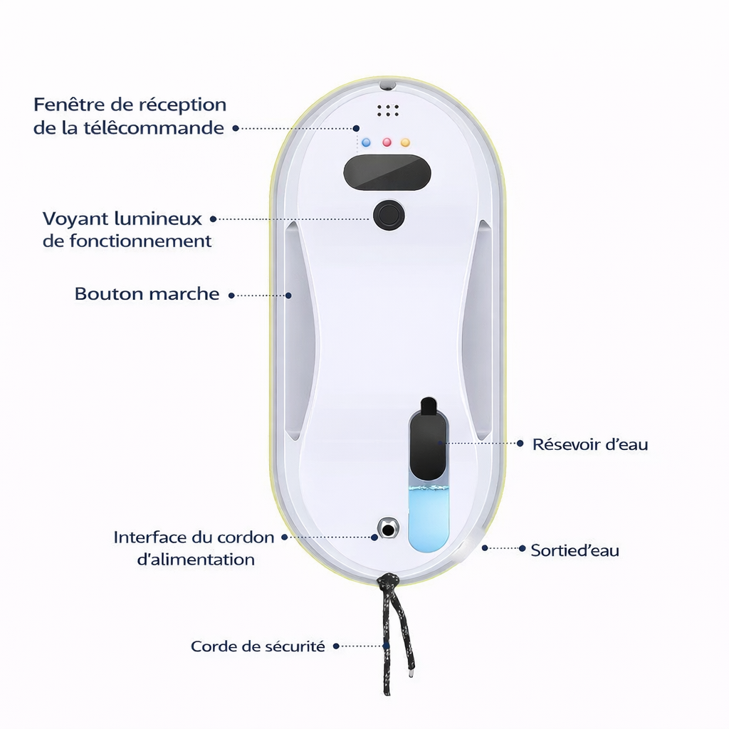 Robot Lave Vitre Pro - Twhale