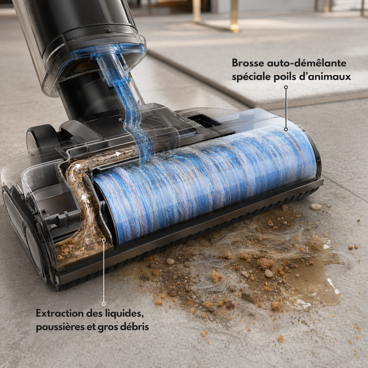 Aspirateur Laveur sans fil - Twhale