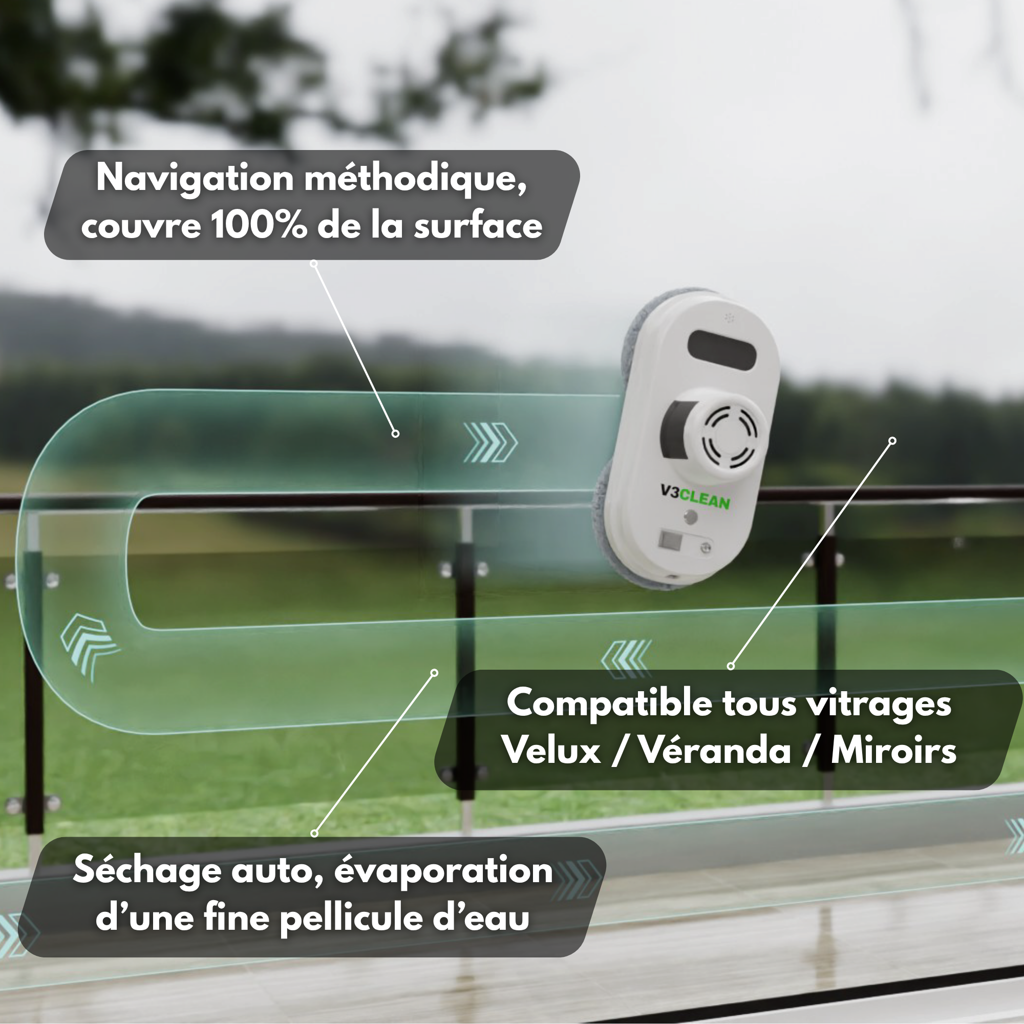 Robot Lave Vitre - Twhale